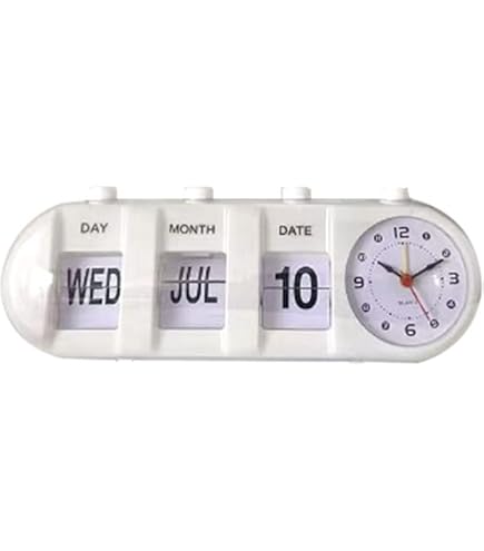Amazon.com: Itigoitie Retro Modern 7.08 Inches Calendar Day Date